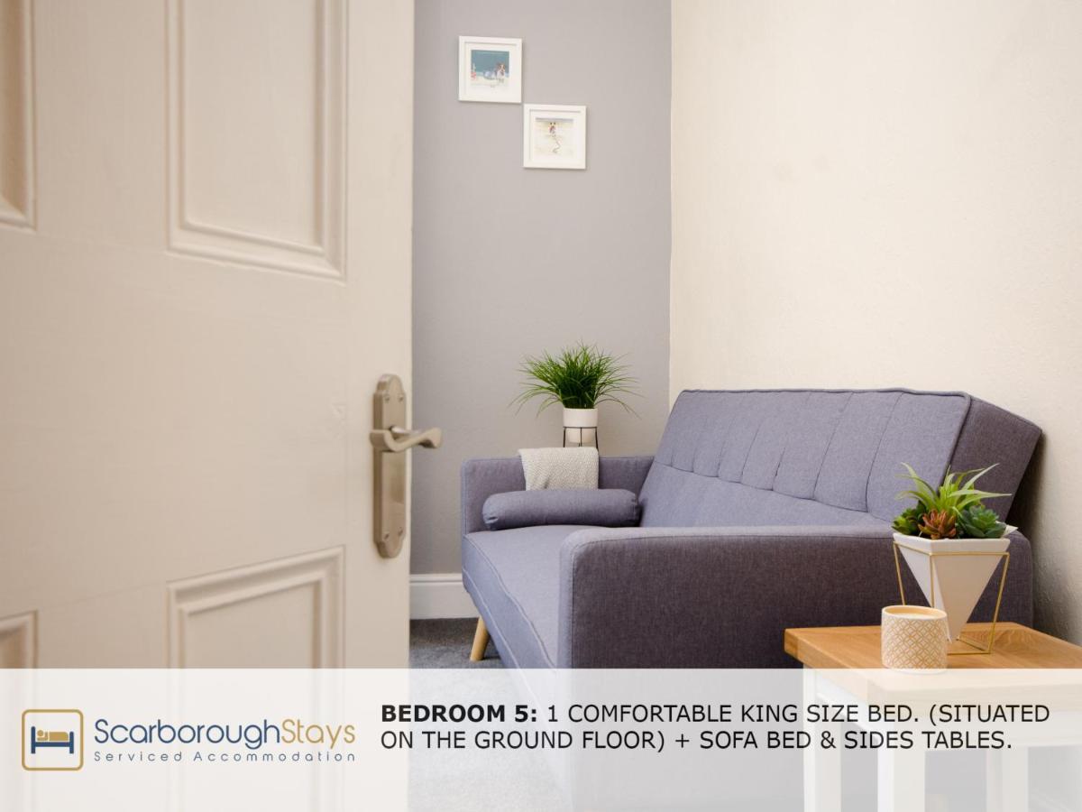 Scarborough Stays - Victorian Townhouse - 5 Bedrooms - Sleeps 9 Exterior foto